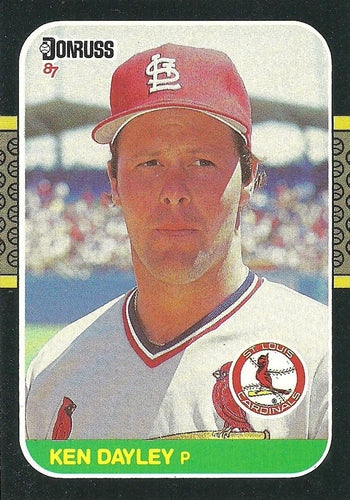 #357 Ken Dayley - St. Louis Cardinals - 1987 Donruss Baseball