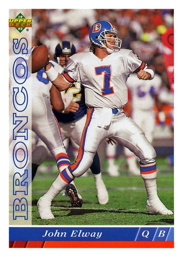 #357 John Elway - Denver Broncos - 1993 Upper Deck Football