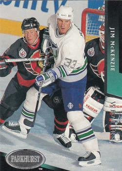 #357 Jim McKenzie - Hartford Whalers - 1993-94 Parkhurst Hockey