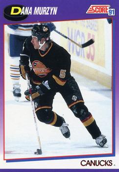 #357 Dana Murzyn - Vancouver Canucks - 1991-92 Score American Hockey
