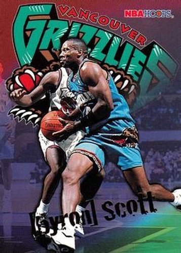 #357 Byron Scott - Vancouver Grizzlies - 1995-96 Hoops Basketball