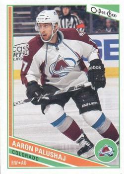 #357 Aaron Palushaj - Colorado Avalanche - 2013-14 O-Pee-Chee Hockey
