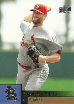 #357 Braden Looper - St. Louis Cardinals - 2009 Upper Deck Baseball