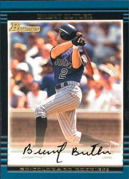 #357 Brent Butler - Colorado Rockies - 2002 Bowman Baseball