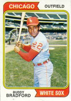 #357 Buddy Bradford - Chicago White Sox - 1974 Topps Baseball