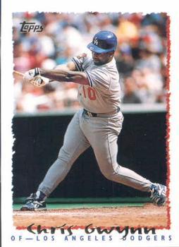 #357 Chris Gwynn - Los Angeles Dodgers - 1995 Topps Baseball