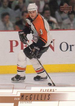 #357 Dan McGillis - Philadelphia Flyers - 2000-01 Upper Deck Hockey