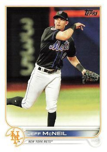 #357 Jeff McNeil - New York Mets - 2022 Topps Baseball