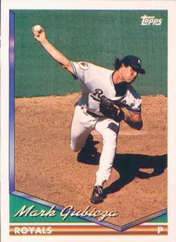 #357 Mark Gubicza - Kansas City Royals - 1994 Topps Baseball