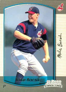 #357 Mike Bacsik - Cleveland Indians - 2000 Bowman Baseball