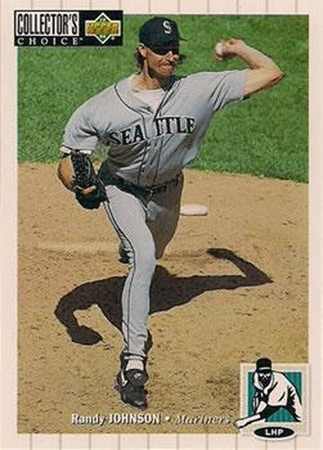 #357 Randy Johnson - Seattle Mariners - 1994 Collector's Choice Baseball