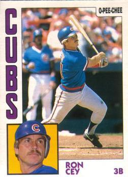 #357 Ron Cey - Chicago Cubs - 1984 O-Pee-Chee Baseball