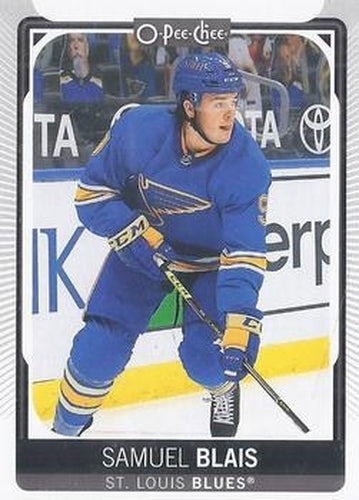 #357 Samuel Blais - St. Louis Blues - 2021-22 O-Pee-Chee Hockey