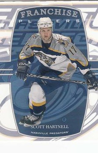 #357 Scott Hartnell - Nashville Predators - 2002-03 Be a Player First Edition Hockey