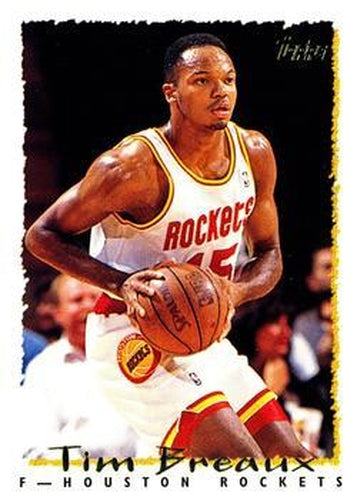 #357 Tim Breaux - Houston Rockets - 1994-95 Topps Basketball