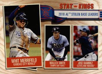 #357 Whit Merrifield / Mallex Smith / Jose Ramirez - Kansas City Royals / Tampa Bay Rays / Cleveland Indians - 2019 Topps Big League Baseball