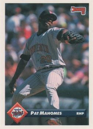 #357 Pat Mahomes - Minnesota Twins - 1993 Donruss Baseball