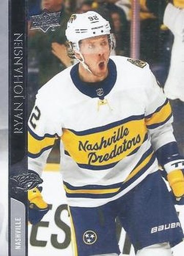 #357 Ryan Johansen - Nashville Predators - 2020-21 Upper Deck Hockey