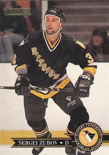 #357 Sergei Zubov - Pittsburgh Penguins - 1995-96 Donruss Hockey