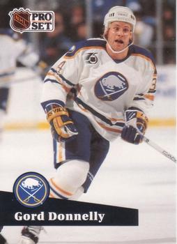 #357 Gord Donnelly - 1991-92 Pro Set Hockey
