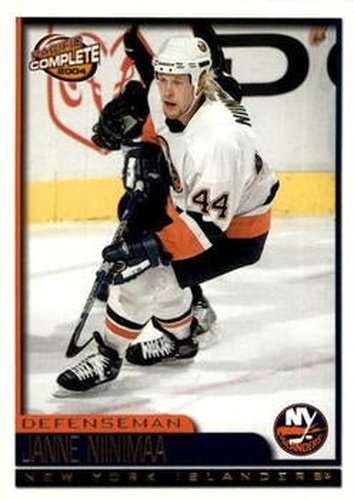 #357 Janne Niinimaa - New York Islanders - 2003-04 Pacific Complete Hockey
