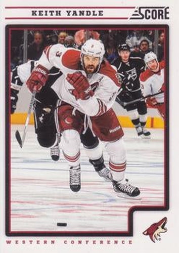 #357 Keith Yandle - Phoenix Coyotes - 2012-13 Score Hockey