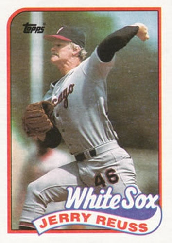 #357 Jerry Reuss - Chicago White Sox - 1989 Topps Baseball