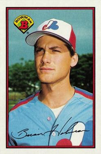 #357 Brian Holman - Montreal Expos - 1989 Bowman Baseball