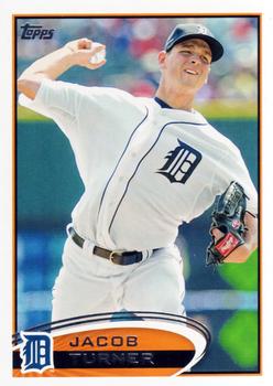 #358 Jacob Turner - Detroit Tigers - 2012 Topps Baseball