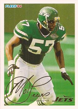 #358 Mo Lewis - New York Jets - 1994 Fleer Football