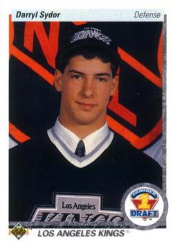 #358 Darryl Sydor - Los Angeles Kings - 1990-91 Upper Deck Hockey