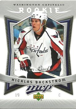 #358 Nicklas Backstrom - Washington Capitals - 2007-08 Upper Deck MVP Hockey