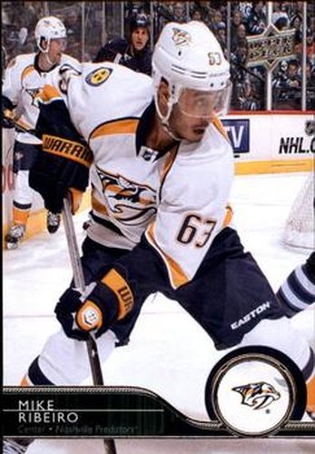 #358 Mike Ribeiro - Nashville Predators - 2014-15 Upper Deck Hockey