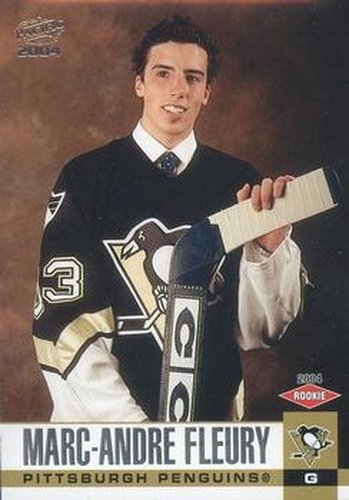 #358 Marc-Andre Fleury - Pittsburgh Penguins - 2003-04 Pacific Hockey