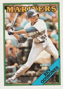 #358 Rey Quinones - Seattle Mariners - 1988 O-Pee-Chee Baseball