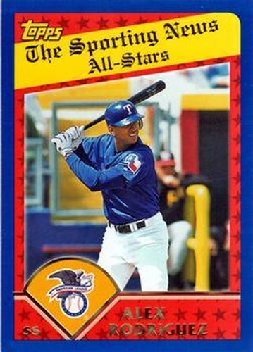 #358 Alex Rodriguez - Texas Rangers - 2003 Topps Baseball