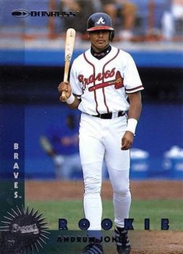 #358 Andruw Jones- Atlanta Braves - 1997 Donruss Baseball