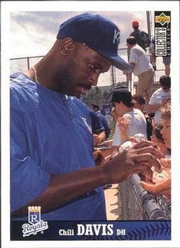 #358 Chili Davis - Kansas City Royals - 1997 Collector's Choice Baseball