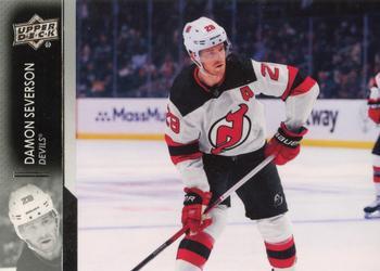 #358 Damon Severson - New Jersey Devils - 2021-22 Upper Deck Hockey