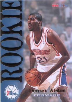 #358 Derrick Alston - Philadelphia 76ers - 1994-95 Hoops Basketball