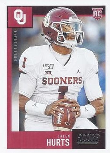 #358 Jalen Hurts - Oklahoma Sooners - 2020 Score Football
