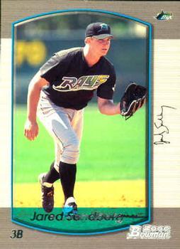 #358 Jared Sandberg - Tampa Bay Devil Rays - 2000 Bowman Baseball