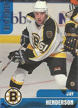 #358 Jay Henderson - Boston Bruins - 1999-00 Be a Player Memorabilia Hockey