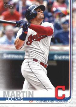 #358 Leonys Martin - Cleveland Indians - 2019 Topps Baseball
