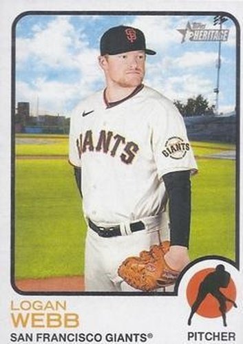 #358 Logan Webb - San Francisco Giants - 2022 Topps Heritage Baseball