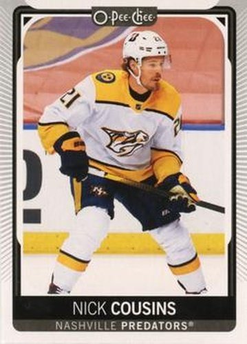#358 Nick Cousins - Nashville Predators - 2021-22 O-Pee-Chee Hockey