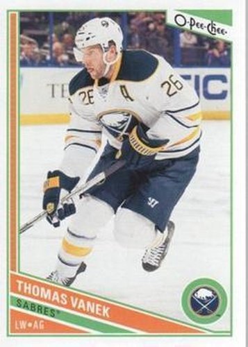#358 Thomas Vanek - Buffalo Sabres - 2013-14 O-Pee-Chee Hockey