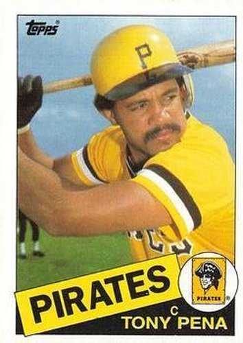 #358 Tony Pena - Pittsburgh Pirates - 1985 Topps Baseball