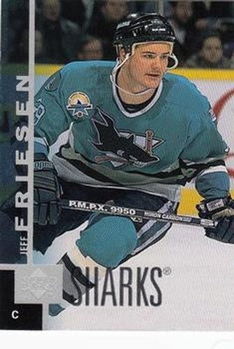 #358 Jeff Friesen - San Jose Sharks - 1997-98 Upper Deck Hockey