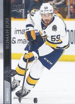 #358 Roman Josi - Nashville Predators - 2020-21 Upper Deck Hockey